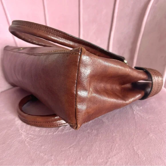 Liz Claiborne Vintage gorgeous leather tote bag - Picture 6 of 16